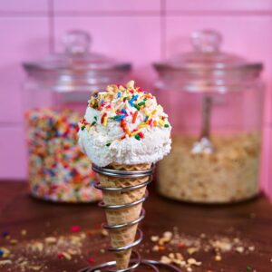 Vanilla Sprinkle Ice Cream Cone – Special